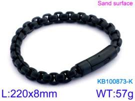 Stainless Steel Black-plating Bracelet