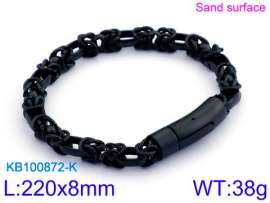 Stainless Steel Black-plating Bracelet