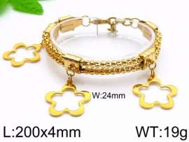 Stainless Steel Gold-plating Bracelet