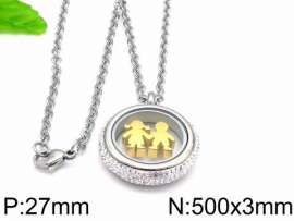 Stainless Steel Stone Necklace