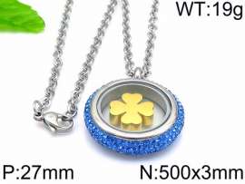 Stainless Steel Stone Necklace