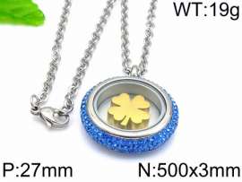 Stainless Steel Stone Necklace