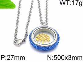 Stainless Steel Stone Necklace