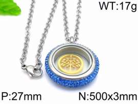 Stainless Steel Stone Necklace