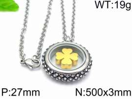 Stainless Steel Stone Necklace