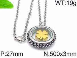 Stainless Steel Stone Necklace