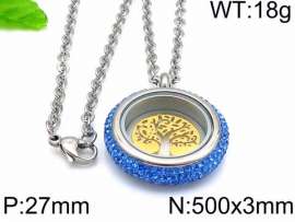Stainless Steel Stone Necklace