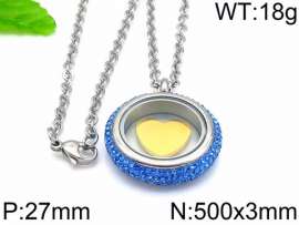Stainless Steel Stone Necklace