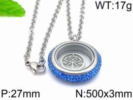 Stainless Steel Stone Necklace