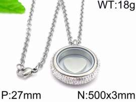 Stainless Steel Stone Necklace