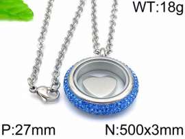 Stainless Steel Stone Necklace