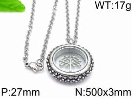 Stainless Steel Stone Necklace