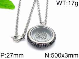 Stainless Steel Stone Necklace