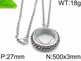Stainless Steel Stone Necklace
