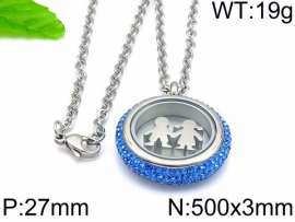 Stainless Steel Stone Necklace
