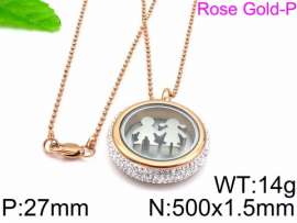 Stainless Steel Stone Necklace
