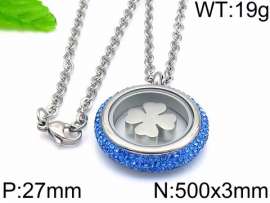 Stainless Steel Stone Necklace