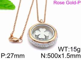 Stainless Steel Stone Necklace