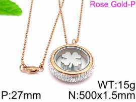Stainless Steel Stone Necklace