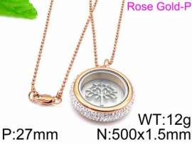 Stainless Steel Stone Necklace