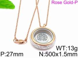 Stainless Steel Stone Necklace