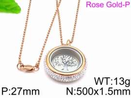 Stainless Steel Stone Necklace