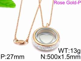 Stainless Steel Stone Necklace