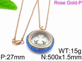 Stainless Steel Stone Necklace