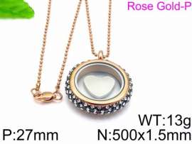 Stainless Steel Stone Necklace