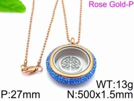 Stainless Steel Stone Necklace