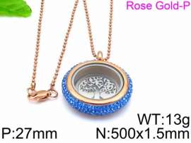 Stainless Steel Stone Necklace
