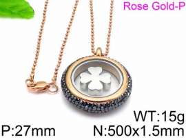 Stainless Steel Stone Necklace