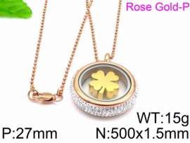Stainless Steel Stone Necklace