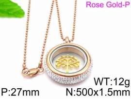 Stainless Steel Stone Necklace