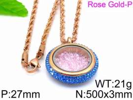 Stainless Steel Stone Necklace