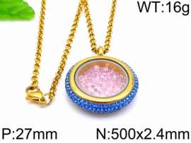 Stainless Steel Stone Necklace