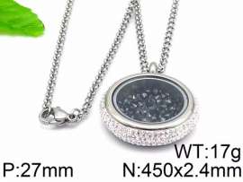 Stainless Steel Stone Necklace