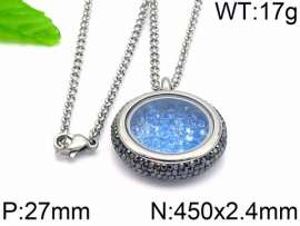 Stainless Steel Stone Necklace