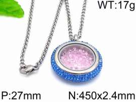 Stainless Steel Stone Necklace