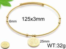 SS Gold-Plating Necklace