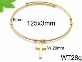 SS Gold-Plating Necklace
