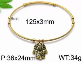 SS Gold-Plating Necklace