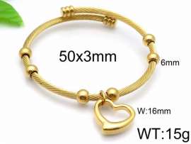 Stainless Steel Gold-plating Bangle