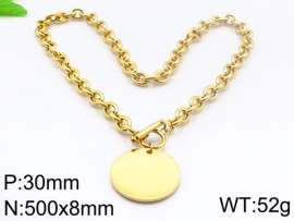 SS Gold-Plating Necklace