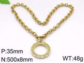 SS Gold-Plating Necklace
