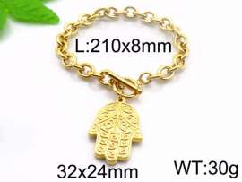 Stainless Steel Gold-plating Bracelet