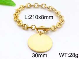 Stainless Steel Gold-plating Bracelet
