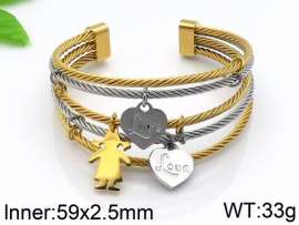 Stainless Steel Gold-plating Bangle