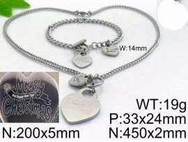 SS Jewelry Set(Most Women)