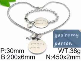 SS Jewelry Set(Most Women)